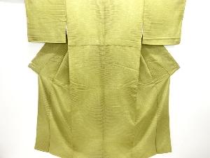 変わり横段にのり散らし模様小紋着物